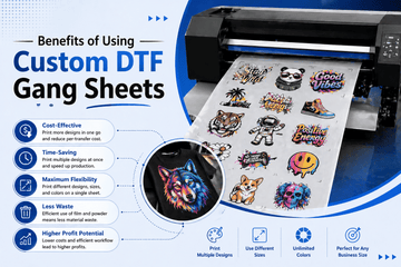 Benefits of Using Custom DTF Gang Sheets