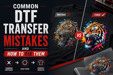 Common DTF Transfer Mistakes and How to Fix Them