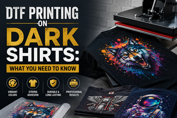 DTF Printing on Dark Shirts: What You Need to Know