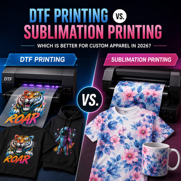 DTF Printing vs. Sublimation Printing: Which Is Better for Custom Apparel in 2026? dtfprint.me
