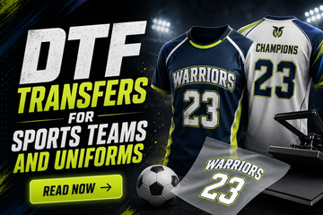 DTF Transfers for Sports Teams and Uniforms