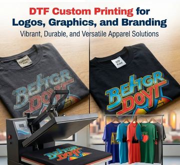 DTF Custom Printing for Logos, Graphics, and Branding