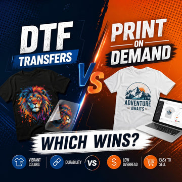 DTF Transfers vs Print on Demand: Which Wins?