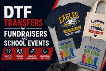 DTF Transfers for Fundraisers and School Events