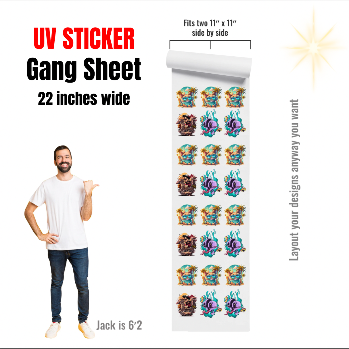 UV DTF Ready To Print Gang Sheet dtfprint.me
