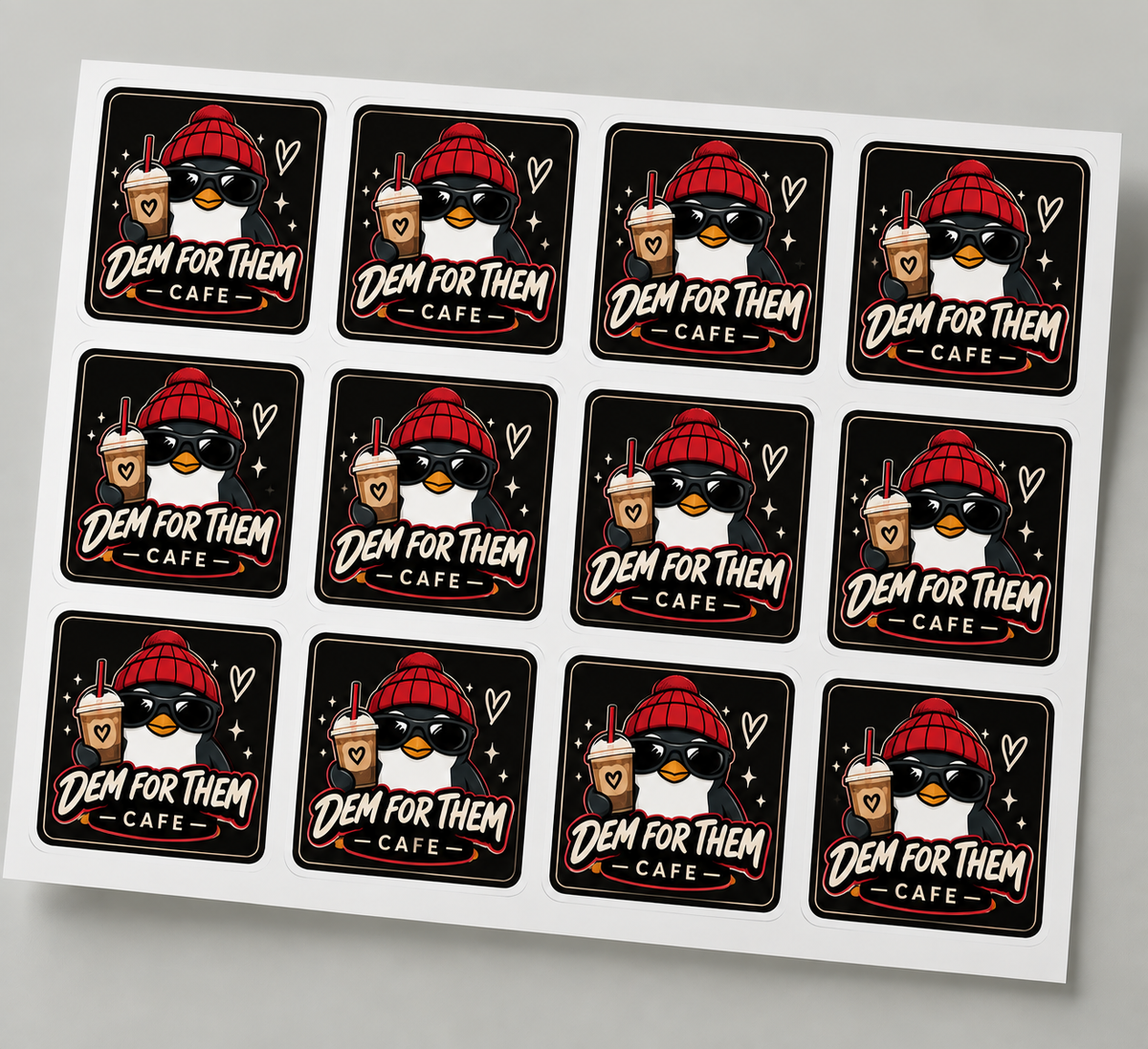 Custom Sticker Sheets dtfprint.me